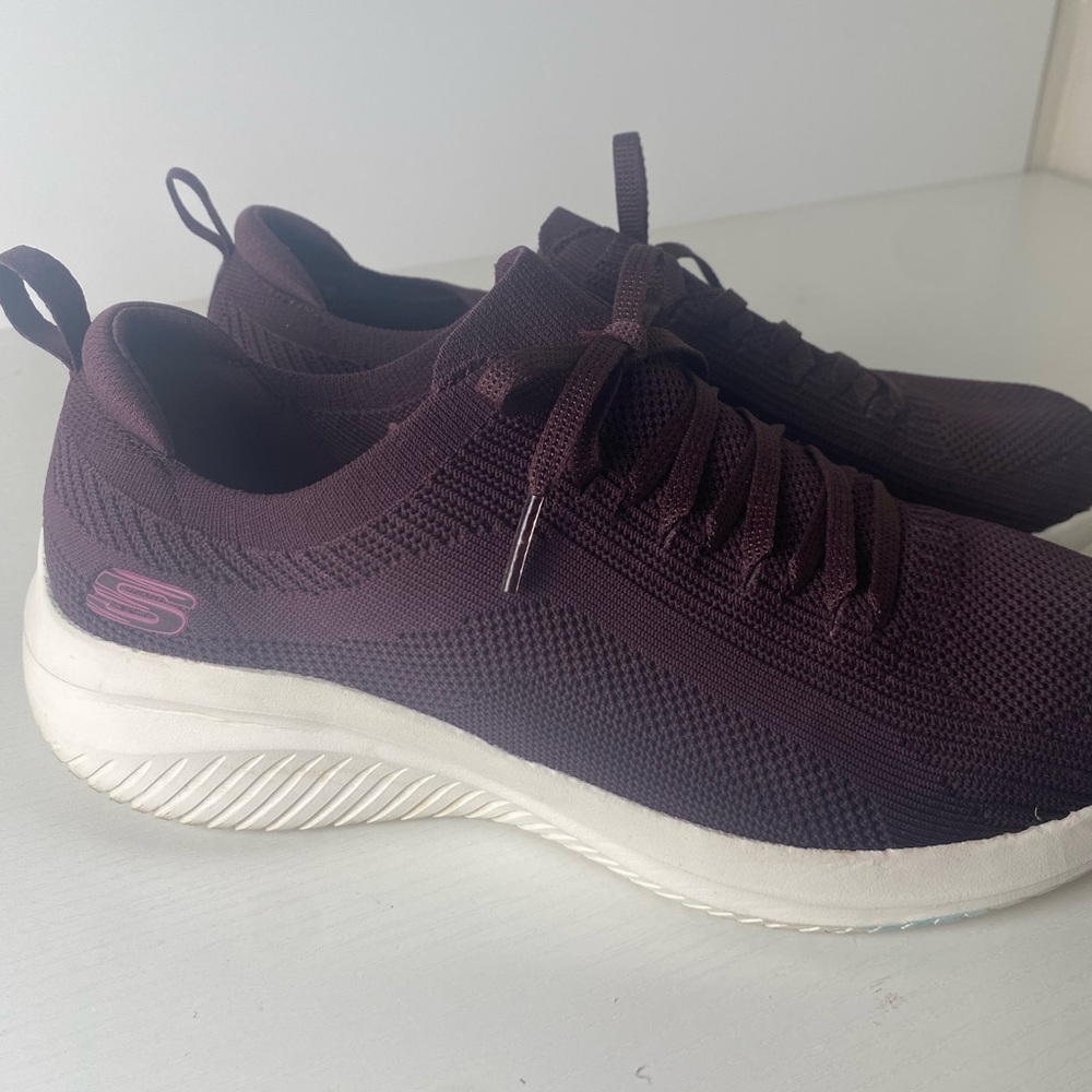 Skechers Ultra Flex 3.0 Slip Ins On Shoes Sneaker Women's 9.5 Hands Free Magenta - Picture 8 of 10